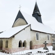 La chapelle sous la neige